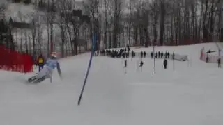 Colby's Mardi Haskell - Dartmouth Carnival slalom