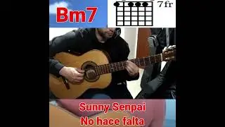 No hace falta, Sunny Senpai + acordes para guitarra