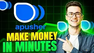 Telegram Bot Earn Money 🔥 Make Money in MINUTES with Apusher MiniApp Referrals!