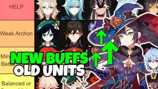 Genshin Impact is FINALLY Buffing Old Characters: Here's Everything We Know So Far - Genshin Impact