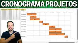 Gantt Chart | Excel Project Schedule Spreadsheet How To | Gantt Chart