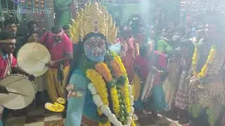 Dasara in Ongole 2023 |Sri Kanakadurga Kalaram Procession|Kaali Dance by Ramprasad garu|Chenda Melam