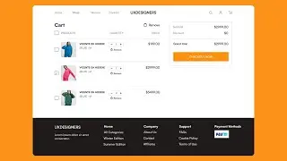 How to Design a Cart Page in Figma?