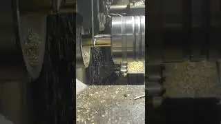 Перехват детали SUB шпинделем ! #millturn#cnc #solidcam