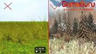 Game Guru Tutorial: How to get custom grass into your Projects!