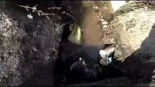 Сброс ГСМ в пруд