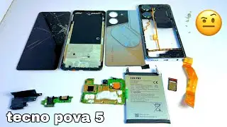 Tecno POVA 5 Pro 5G Full Disassembly | Tecno pova 5 Teardown Disassembly