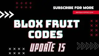 Roblox blox fruit codes update 15