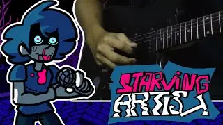 Hunger - Friday Night Funkin (Starving Artist Guitar Cover) with solo