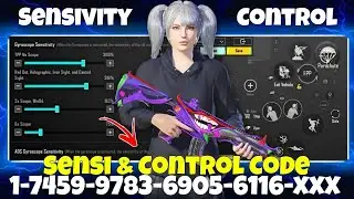 BGMI/PUBG MOBILE BEST ZERO RECOIL SENSITIVITY CODE AND BEST 4 FINGER CLAW CONTROL CODE