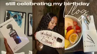 vlog: celebrating my birthday🥹💕, new camera and unboxing, staycation, birthday recap 