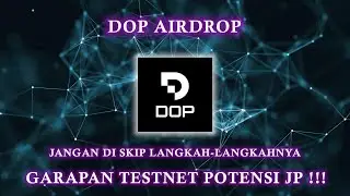 DOP AIRDROP || JANGAN SAMPE KETINGGALAN PESAWAT !!!