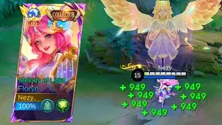 NEW META FLORYN BUILD 2025! Must Try This OP Setup! - Mobile Legends