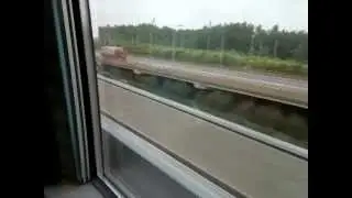 С ветерком! 300км\ч  метро в Аэропорт Пу Донг, г.Шанхай (ч.2)