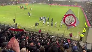 Spelers Ajax bedanken uitvak bij Go Ahead Eagles (14.01.2024)