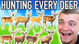 I Hunted Every Deer in the Hunter Call of the Wild!