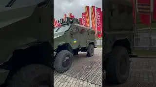 Выставка трофейной техники в Москве 