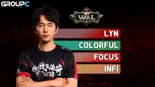 Warcraft All-Star League: Группа-C | Lyn ColorFul FoCuS Infi: Warcraft 3 Reforged | Патч 1.36.1
