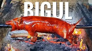 PROCESSING PROCESS OF BABI GULING IN SANUR BALI - Making Of Balinese Whole Roast Pig