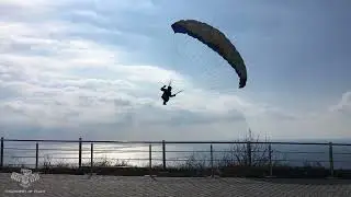 Speedflying Soaring Cape Fiolent Crimea / Спидфлаинг динамик мыс Фиолент Крым.