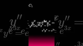 дифференциальные уравнения высших порядков #maths #calculus #матан #дифференциальные