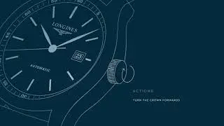 Руководство пользователя часов Longines - настройка Даты