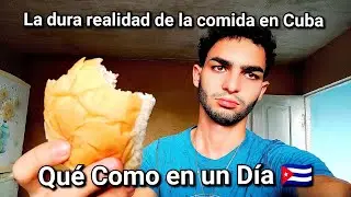 What I Eat in a Day Living in Cuba 🇨🇺 as a Student | My Reality