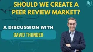 Should we create a peer review market?