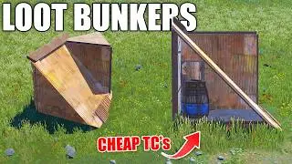 How to build the cheapest LOOT TC bunkers in Rust