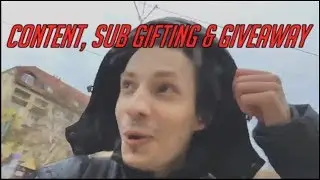 [IRL] Content update, Sub gifting & H1Z1 Discord giveaway