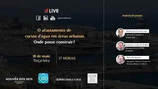 Live - Afastamento de cursos d'agua em áreas urbanas, onde posso construir?