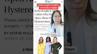 Let's talk about HYSTERECTOMIES! Gynecologist Explains #Shorts