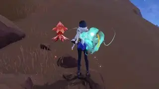 Sumeru 3rd Desert Seelie Southwest of the Second Waypoint of Gate of Zulqarnain