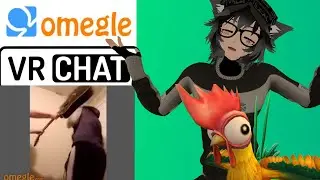 Showing off my VRCHAT cock on OMEGLE