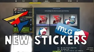 MLG STICKER UPDATE(Faze SWAG and CSGO)