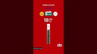 Kırtasiye | Silgili Kurşun Kalem, Resim Kalemi | BİM