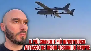 Il più grande e più infruttuoso attacco dei droni ucraini di sempre.