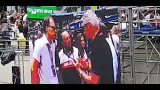 Duff McKagan (Guns N' Roses bassist) at Monaco formula 1 grand prix