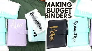MAKING BUDGET BINDERS | Etsy Shop Owner 2023