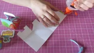 DIY - ASSEMBLING A MILK BOX WITH A LID - CRECUTS