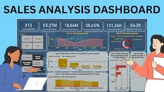 How to Create a Sales Dashboard in Power BI | Power BI Tutorial | POwer BI dashboard form begning |