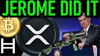 🚀MEGA NEWS🚀 XRP HBAR BTC FEDERAL RESERVE