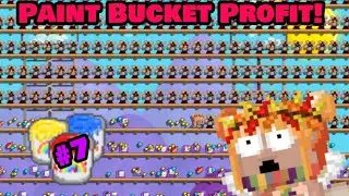Harvesting 2643 Paint Bucket Trees!!! | Road To BGL #7 | Growtopia