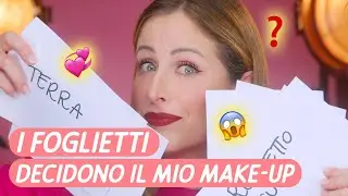 CHALLENGE MAKE-UP: FACCIO DECIDERE AI FOGLIETTI COME TRUCCARMI 📝