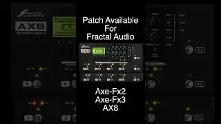 Fractal AxeFx2/AxeFx3/AX8 "A.M. DEF LEPPARD HYSTERIA" Patch Inspiration