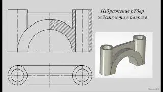 Инженерная графика. Виды разрезы сечения