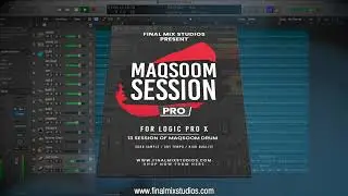 منتج الأيقاعات الشرقية الخاص ببرنامج Logic Pro X