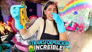 ESTE es el LADO OSCURO de mi CUARTO... 😰 SOY ACUMULADORA COMPULSIVA!? 🧽 ¡LIMPIEZA EXTREMA 🧼 - Lulu99