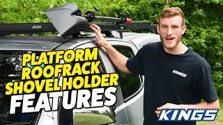 Adventure Kings Platform Roofrack Shovel Holders Features