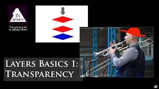 Layers Basics 1: Transparency  (with Affinity Photo)